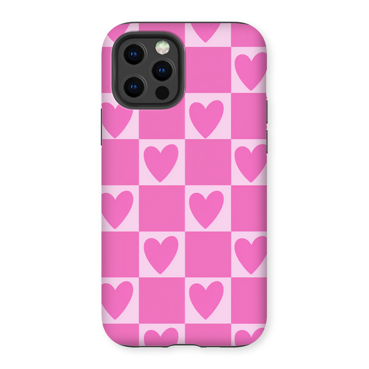 Pink Hearts Phone Case