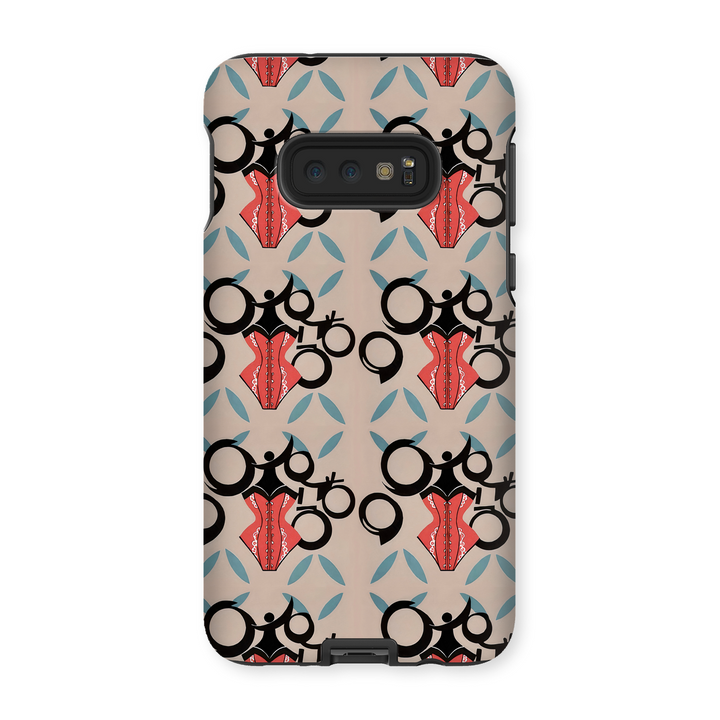 Phone Case: Mod Corset 2 by Belle Abattoir