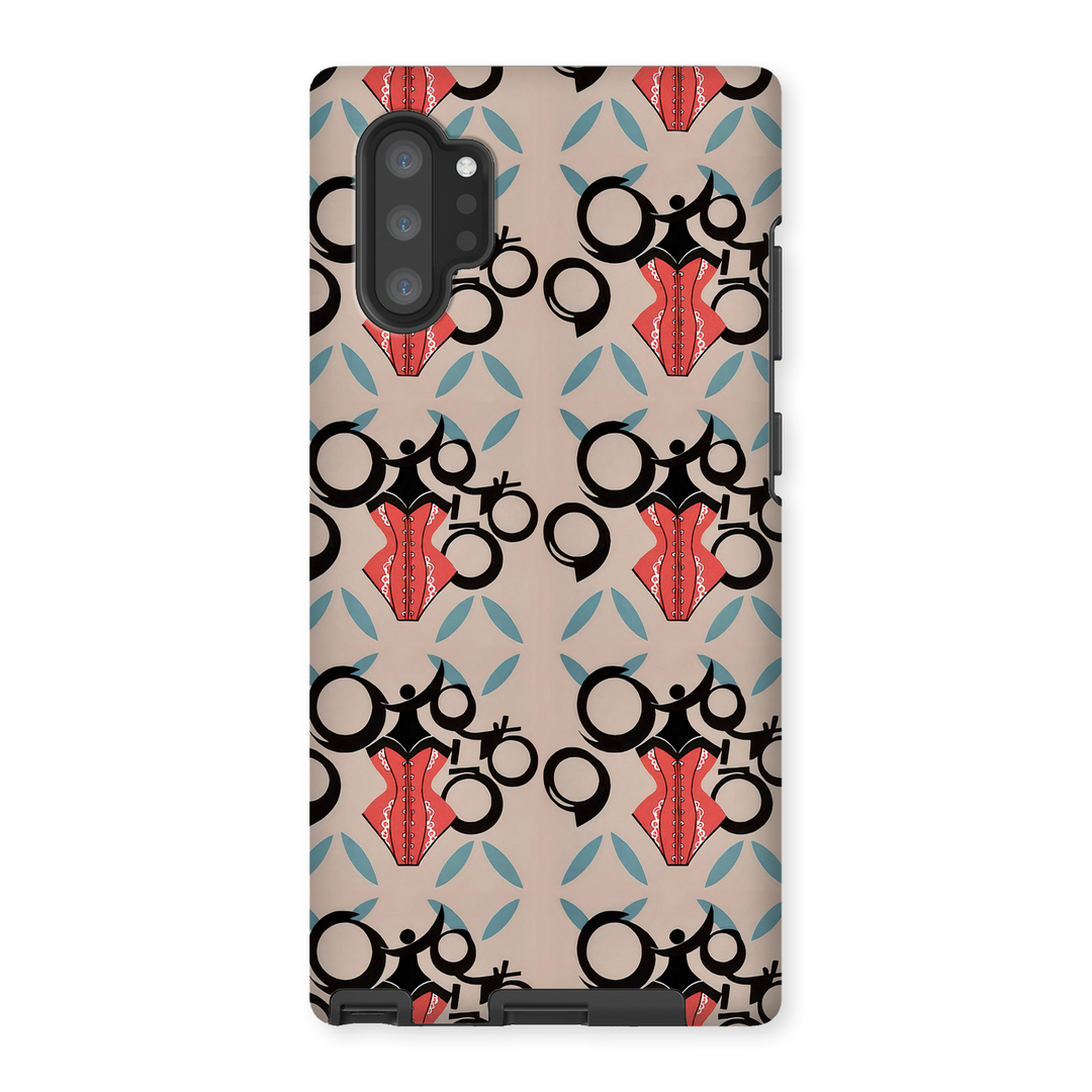 Phone Case: Mod Corset 2 by Belle Abattoir