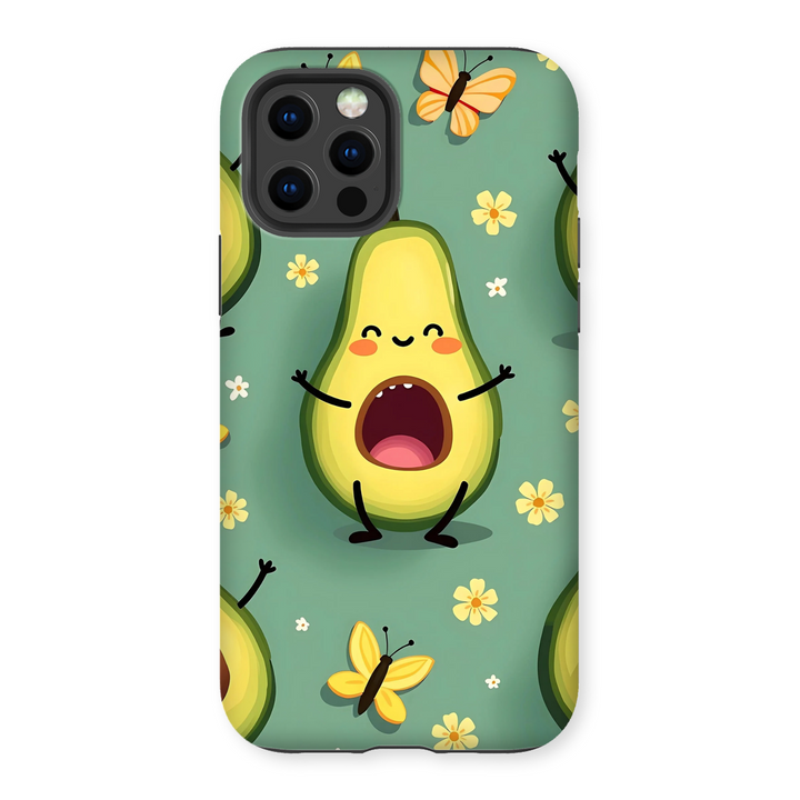 Adorable Avocado & Butterfly Pattern