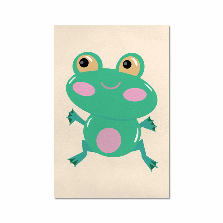 Shining frog