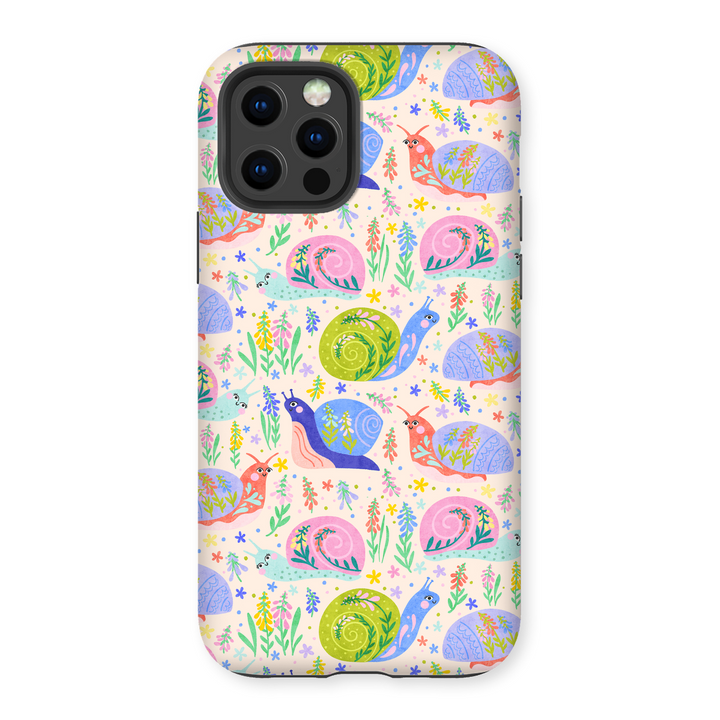 Snails and Snapdragons Phone Case