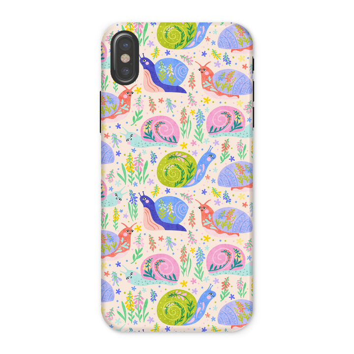 Snails and Snapdragons Phone Case