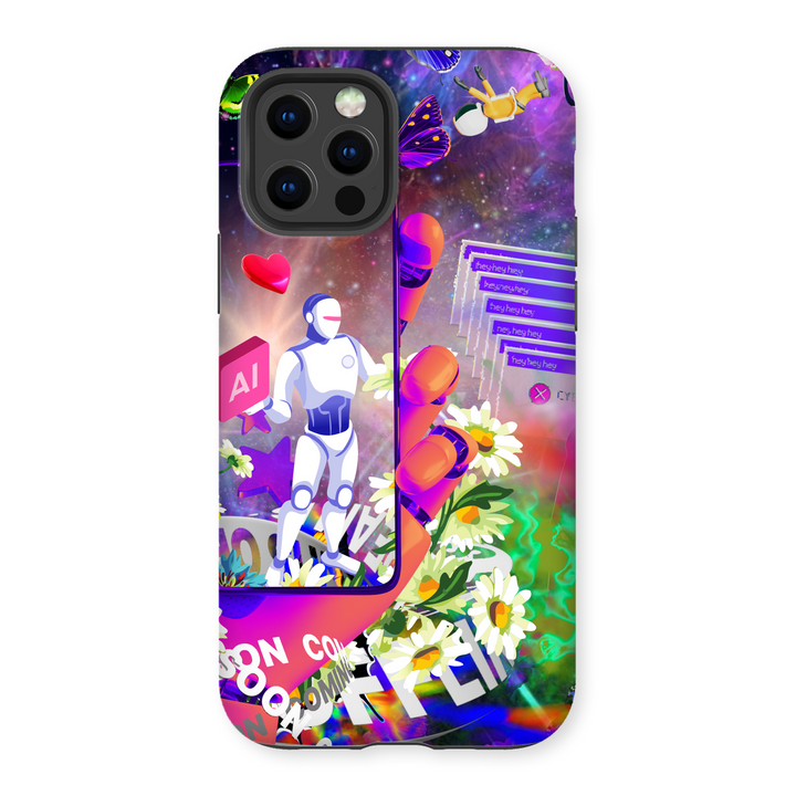 Digital Consciousness Phone Case