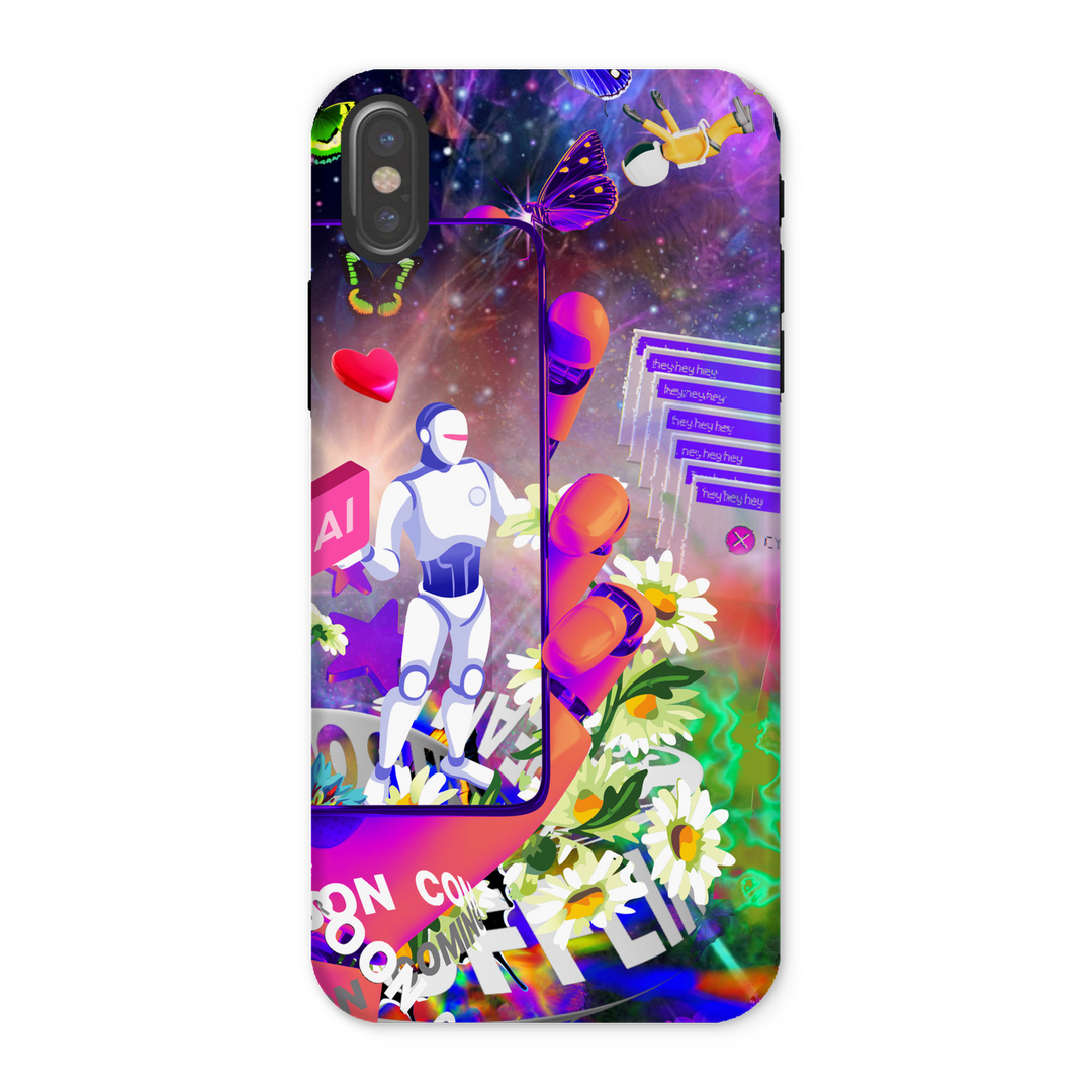 Digital Consciousness Phone Case