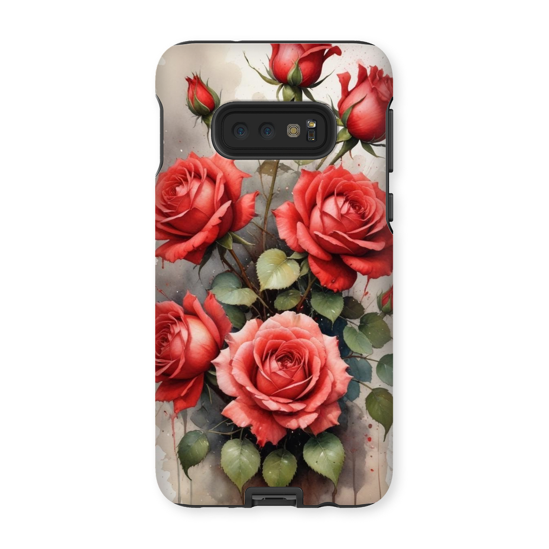 iPhone Cover Red Roses | Elegant Floral Design | Diseño Floral Elegante