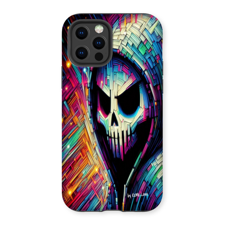 Young KxMx Lane Streets Under Siege Skull Art Phone Case