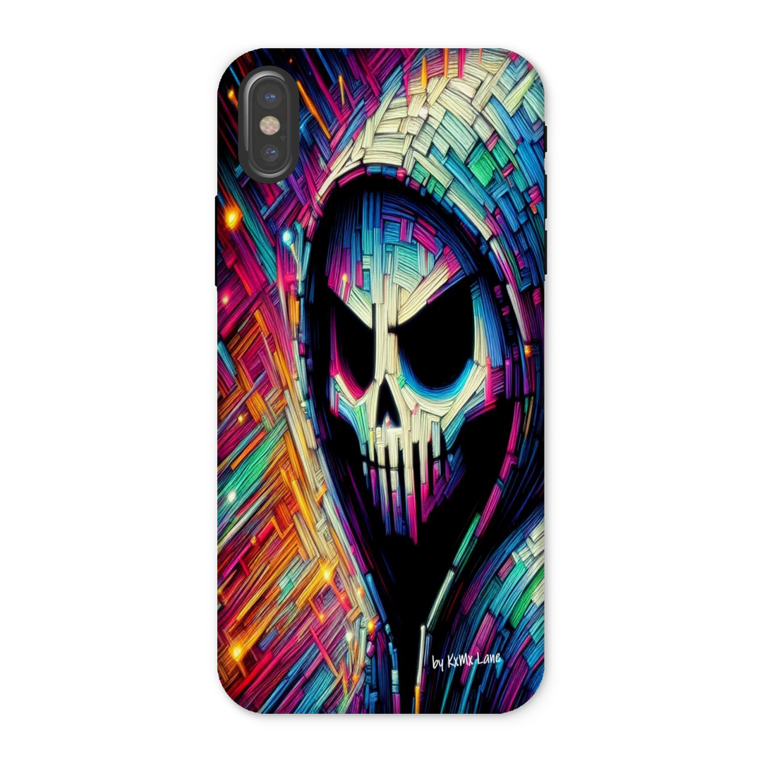 Young KxMx Lane Streets Under Siege Skull Art Phone Case