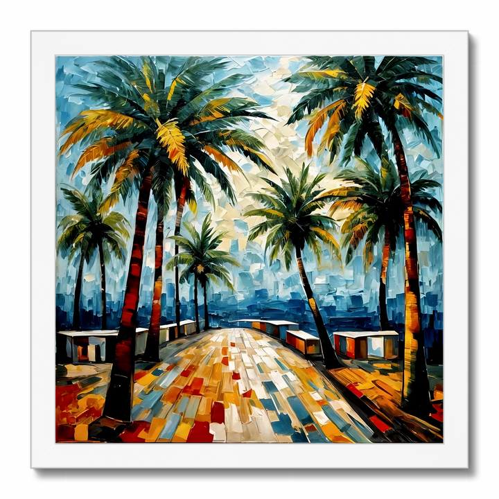 Palm Trees on Promenade