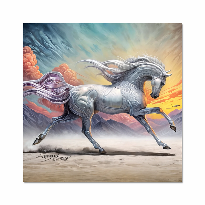 Arabian Stallion Scene