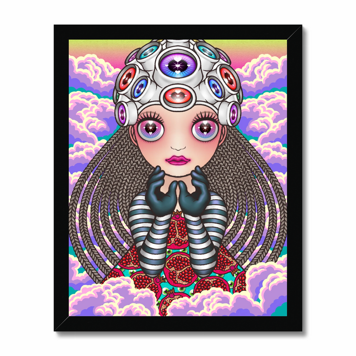 Cosmic uripoko GIRL #Eyes Art Print