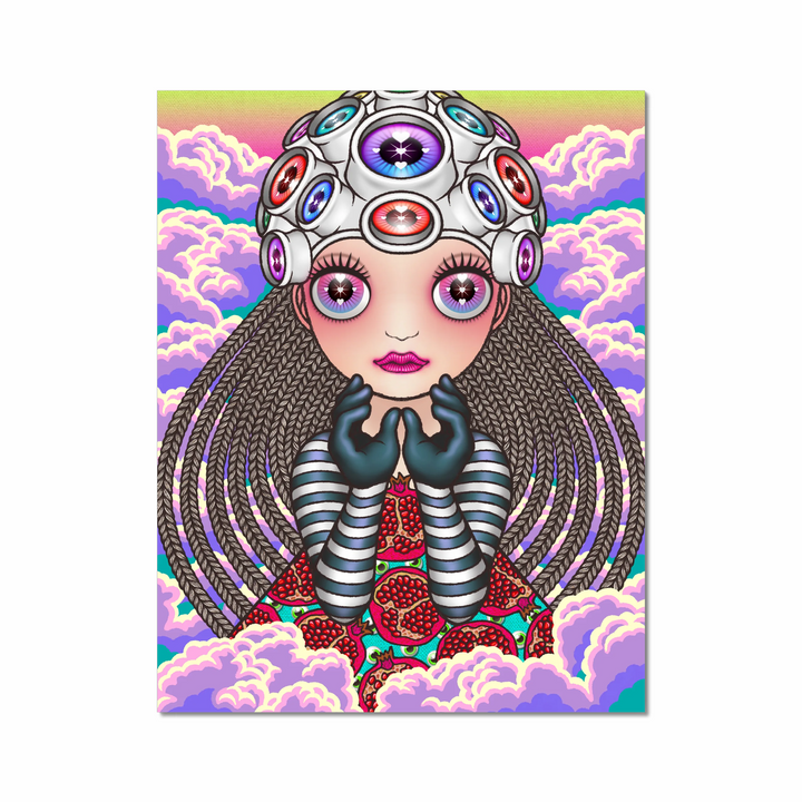 Cosmic uripoko GIRL #Eyes Art Print