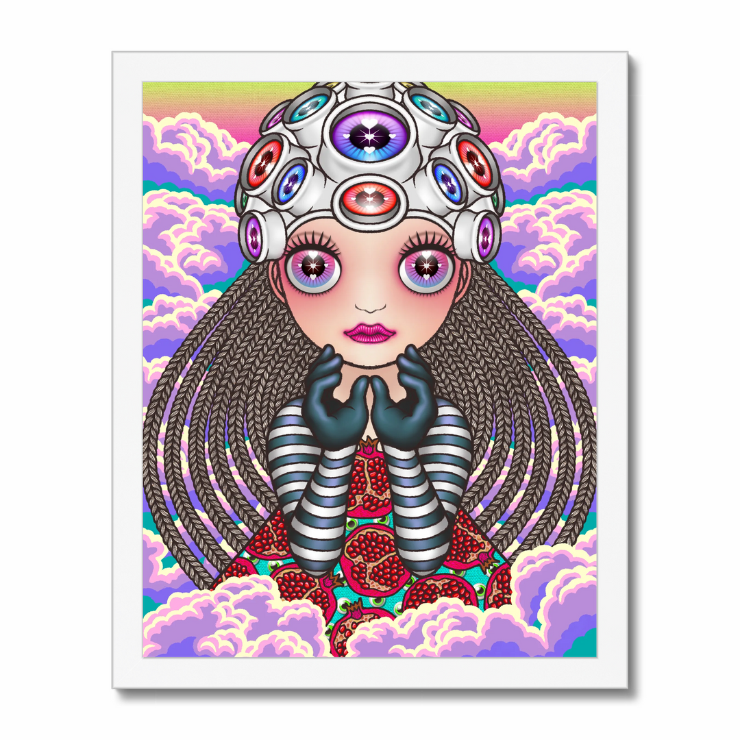 Cosmic uripoko GIRL #Eyes Art Print