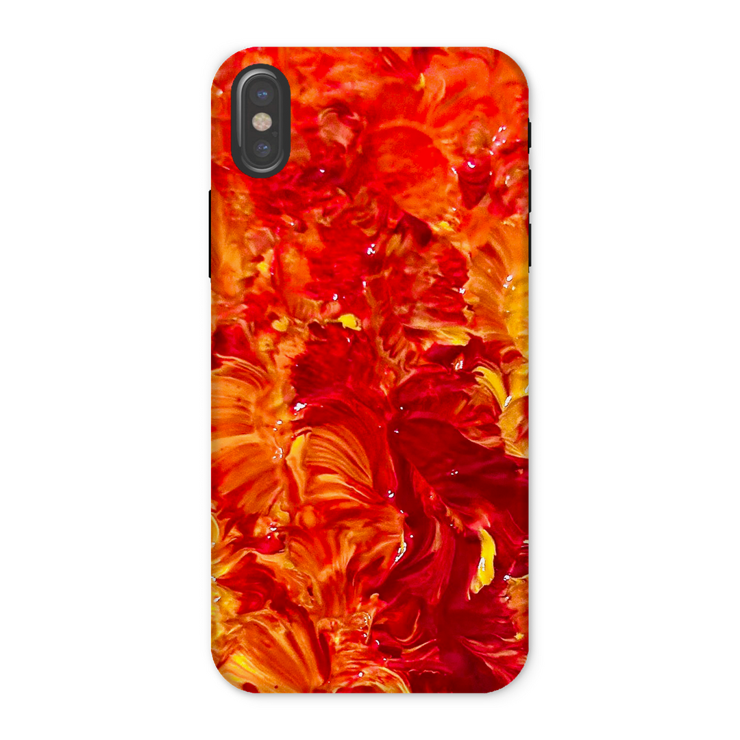 Fireball Jelly Gouache Painting Cellphone Case