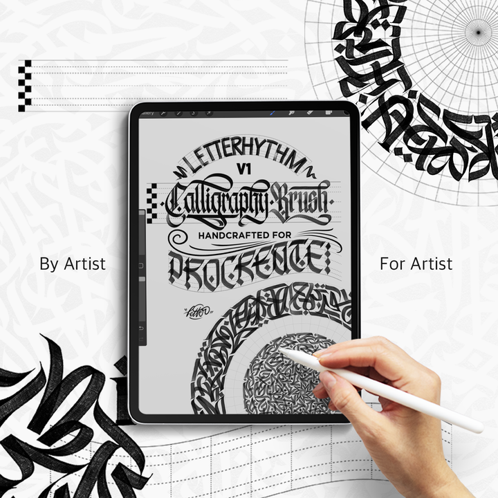 LETTERHYTHM CALLIGRAPHY BRUSH V1