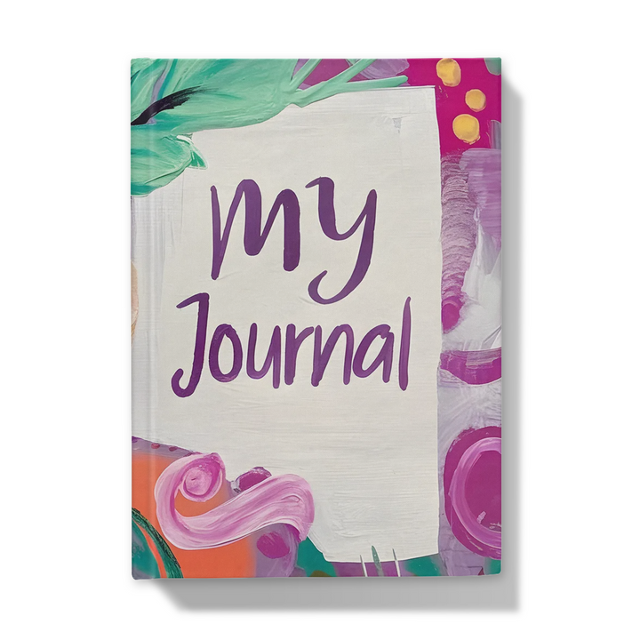 Floral and Swirl Journal