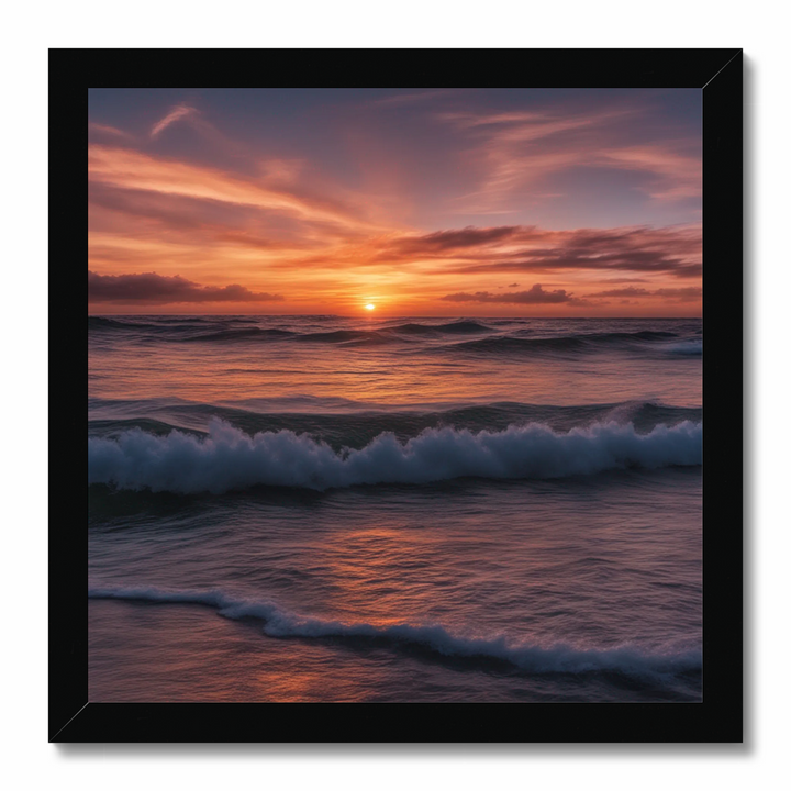 Beach at sunset