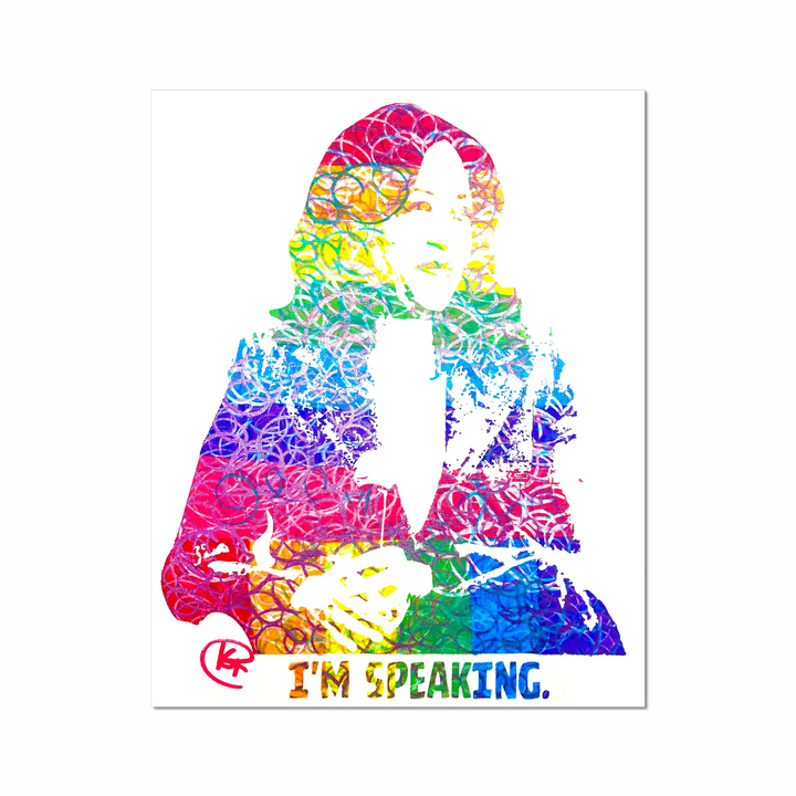 I'm Speaking Kamala Harris Pop Art