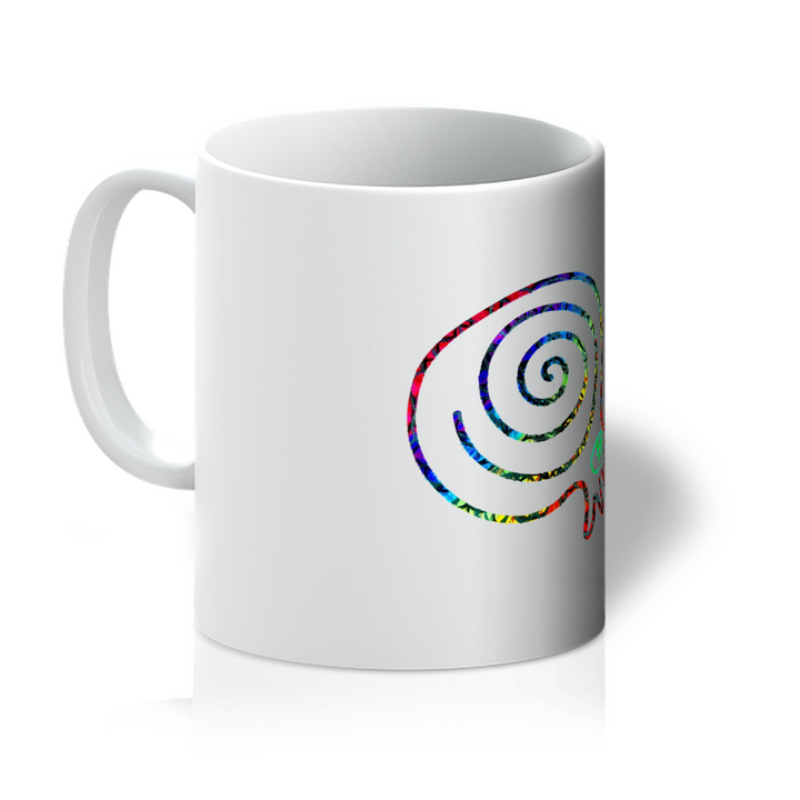 Swirl Pomegranate Mug