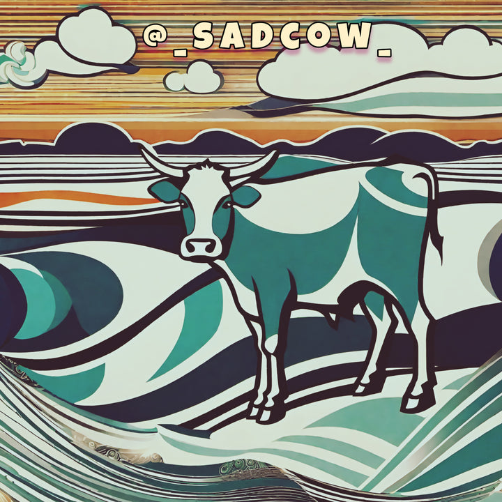 sad cow