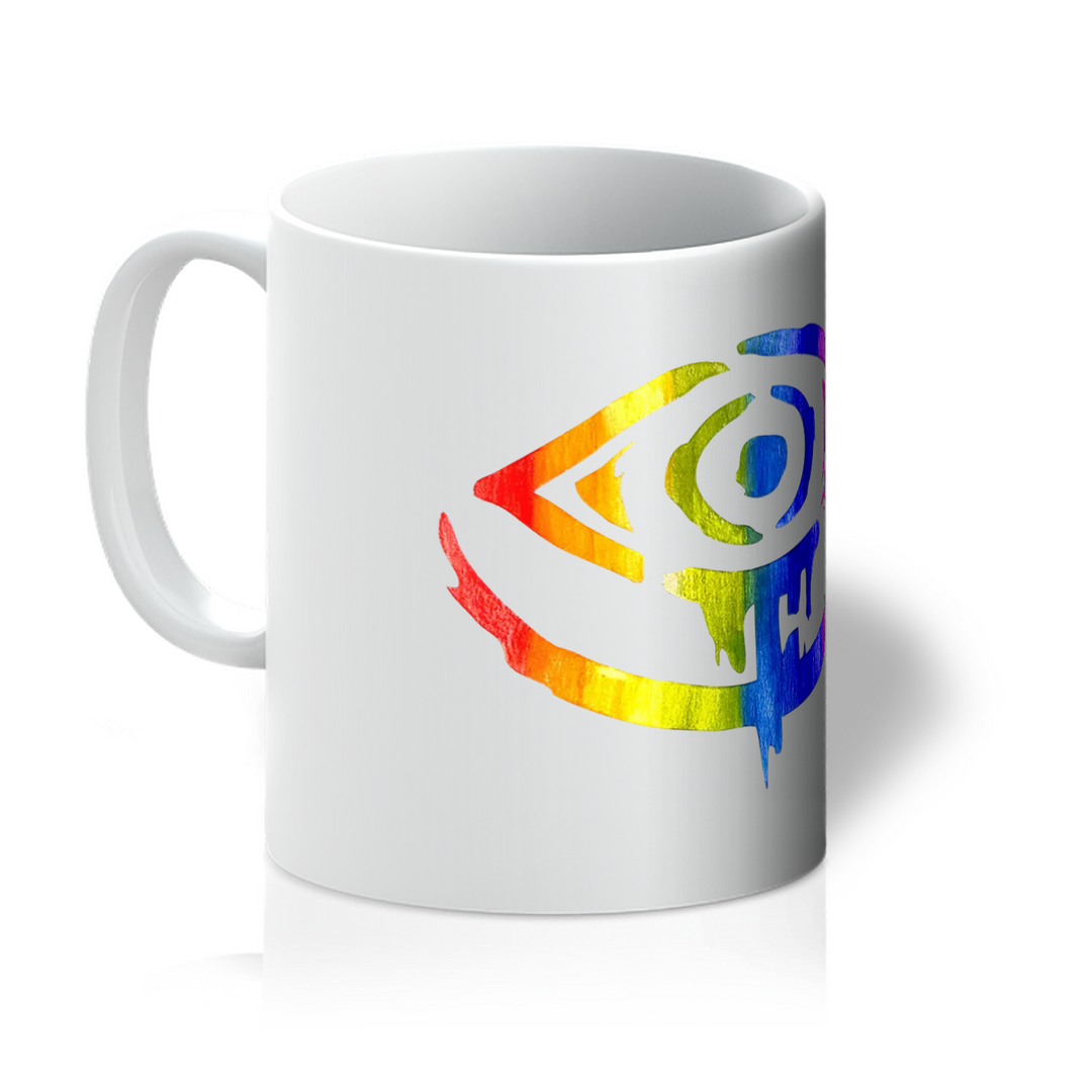 Prism Evil Eye Art Mug