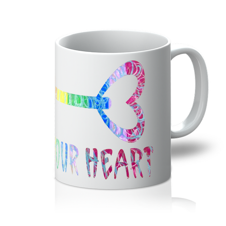 Key to Your Heart Art Mug