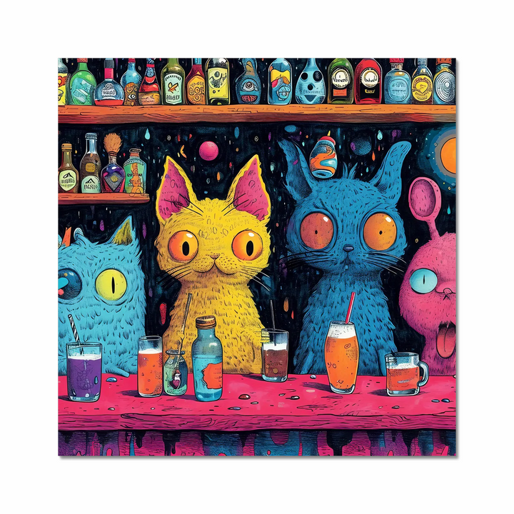 Cats at Celestial Bar