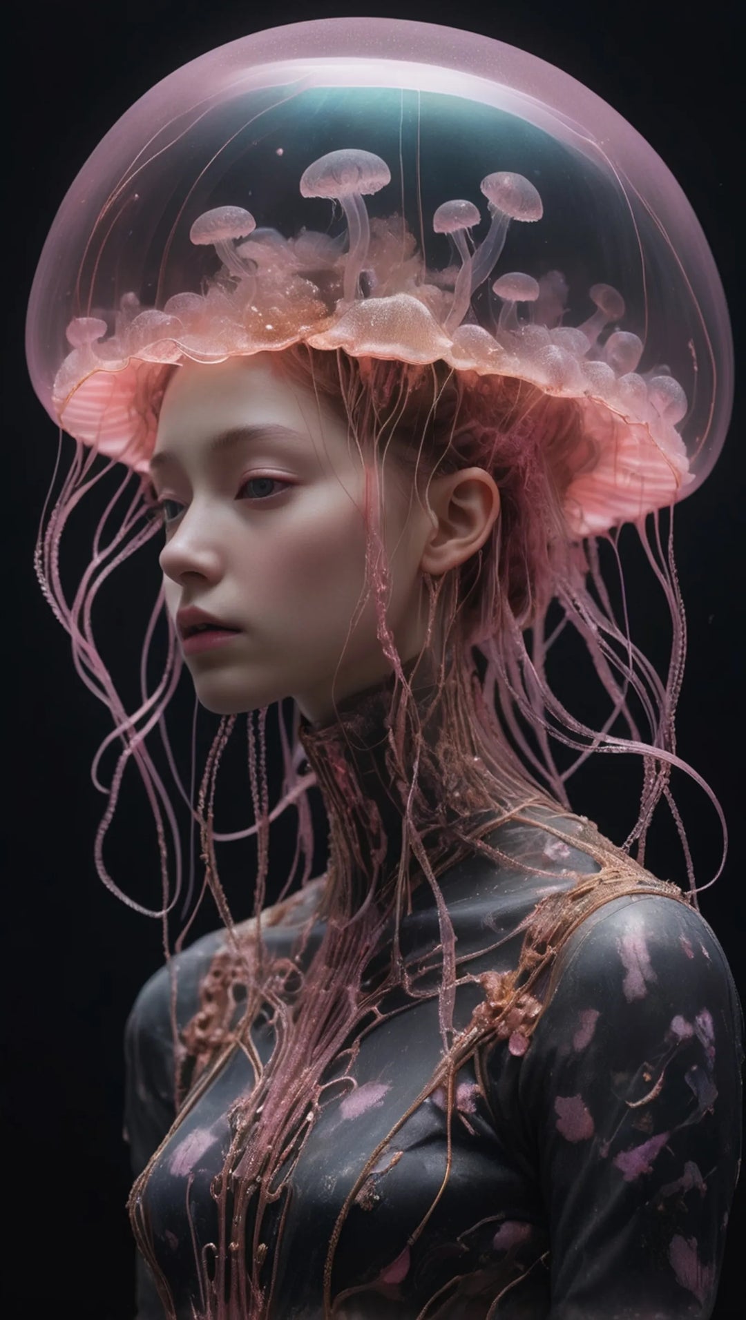 The Queen's Crown is a Jellyfish, Pink #01