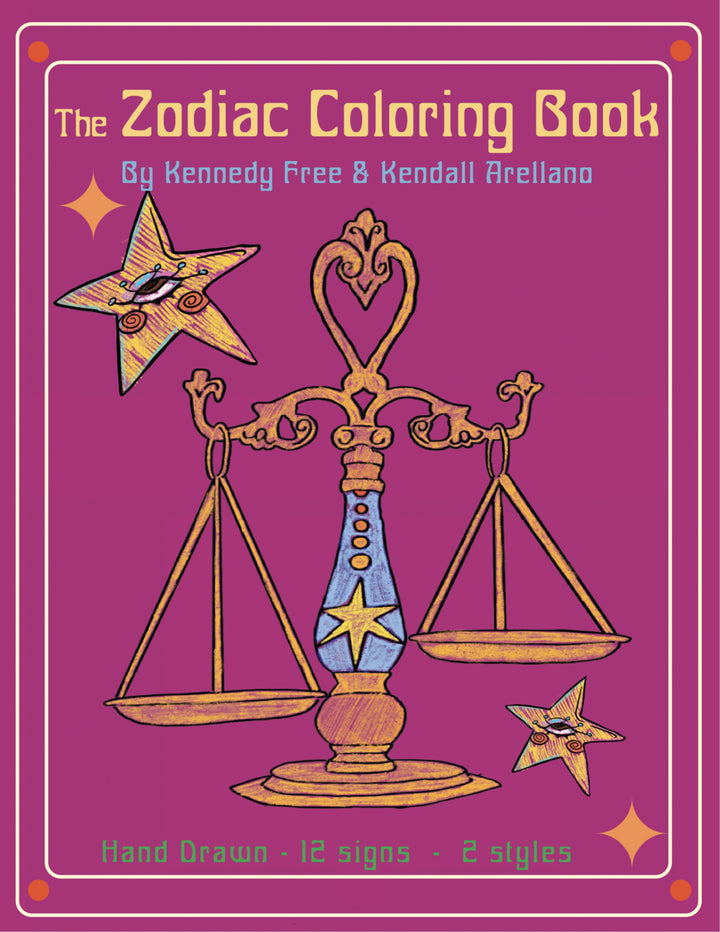 Zodiac Sign Coloring Book