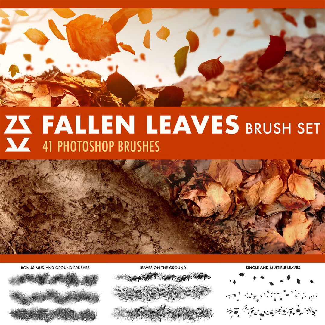 Fallen Leaves Brush Set