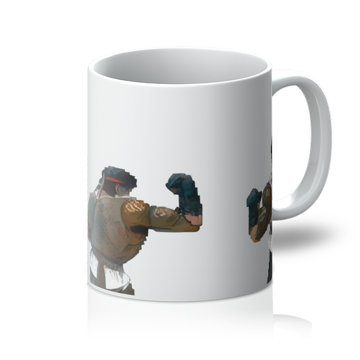 Strong Mug Ryu Street Fighter Inspired