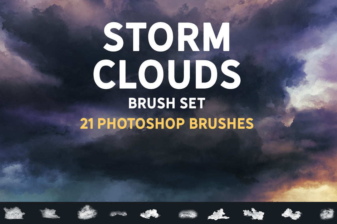 Storm Clouds Brush Set