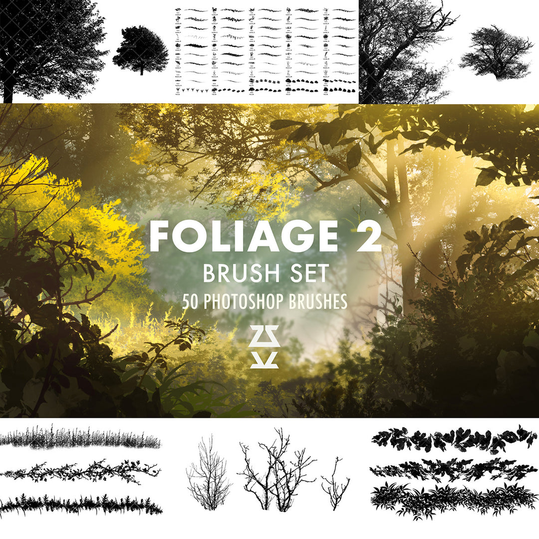 Foliage 2 Brush Set