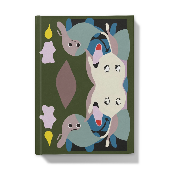 Hardcover Journal: Mod Friends