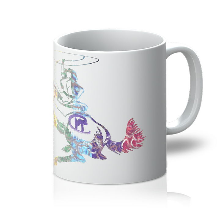 Rainbow Rodeo Rider Mug