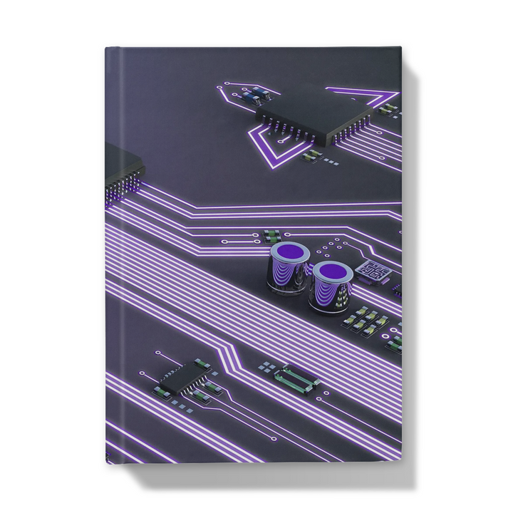 The processor race_01 (hardcover journal)