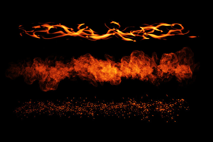 Dynamic Fire FX Brush set