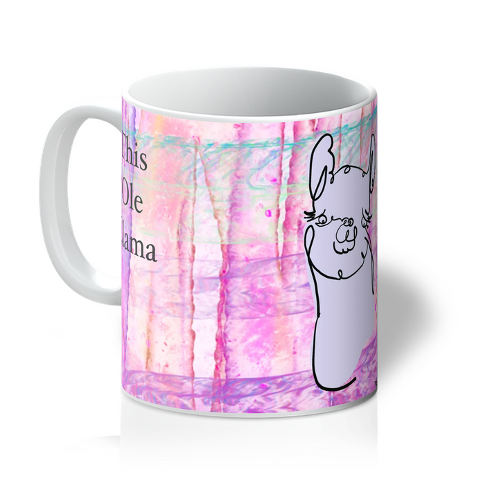 No Drama Llama Mamma Coffee_Mug