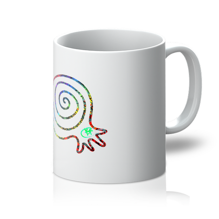 Swirl Pomegranate Mug