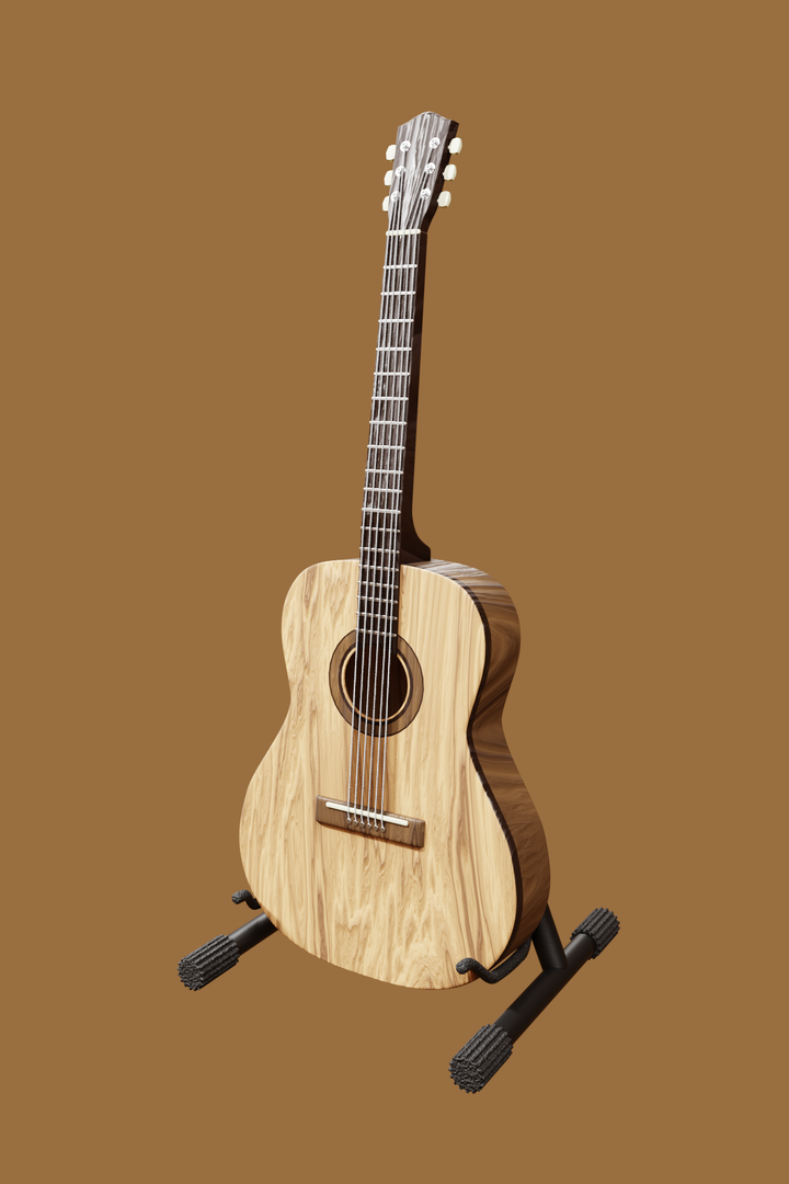 3D Guitar - Digital Download (.PNG)