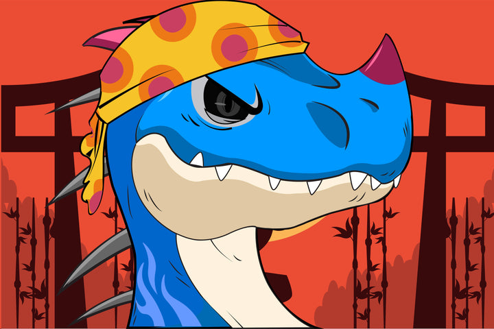 Rexy as Ninja