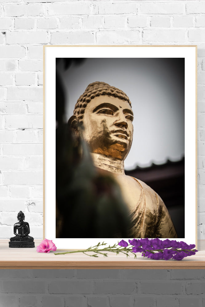 Gold Buddha Digital Print