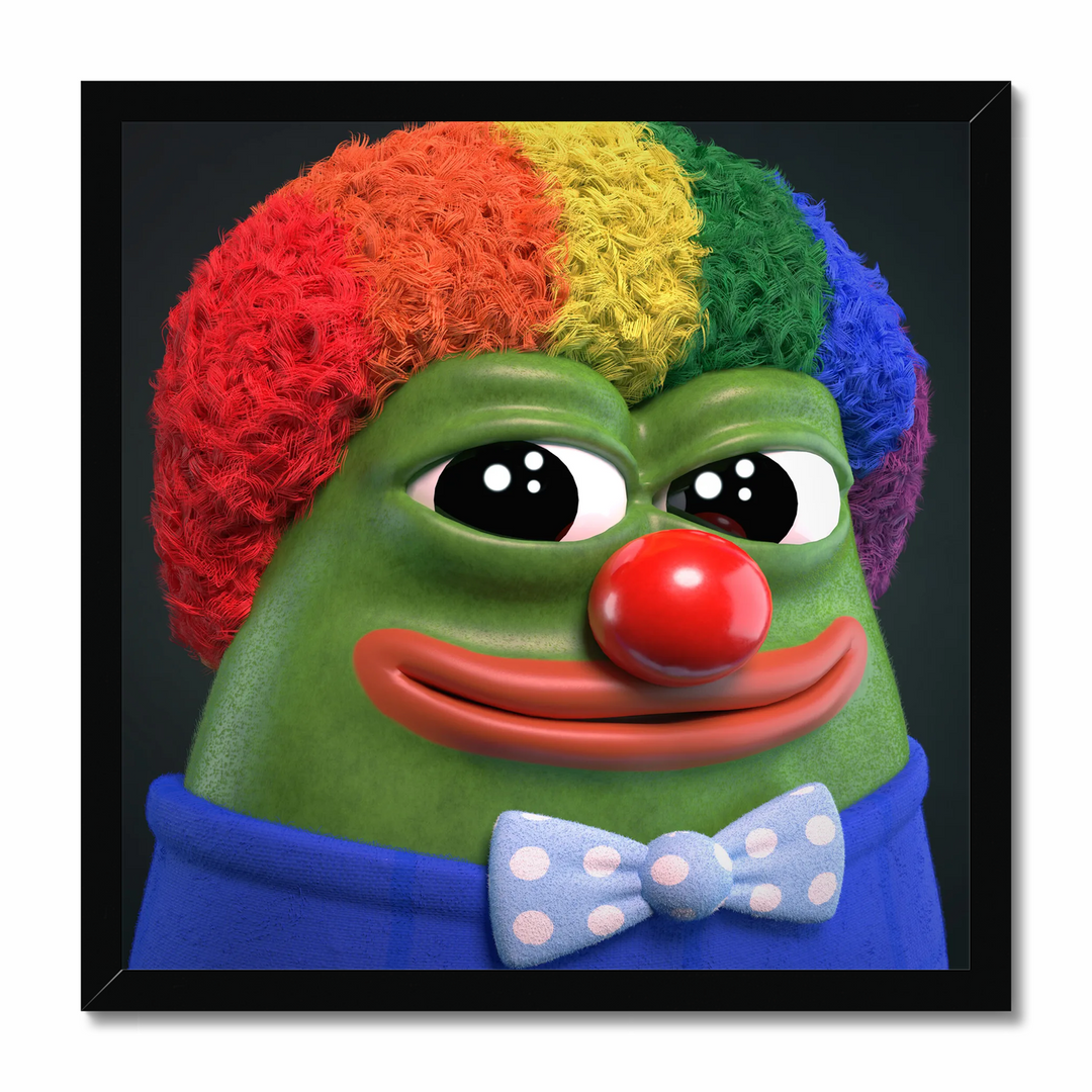 Rainbow Clown Pepe