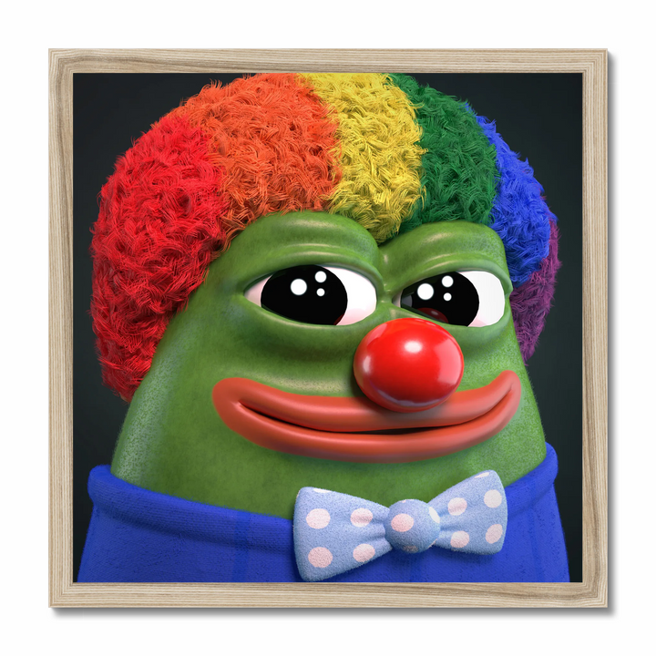 Rainbow Clown Pepe