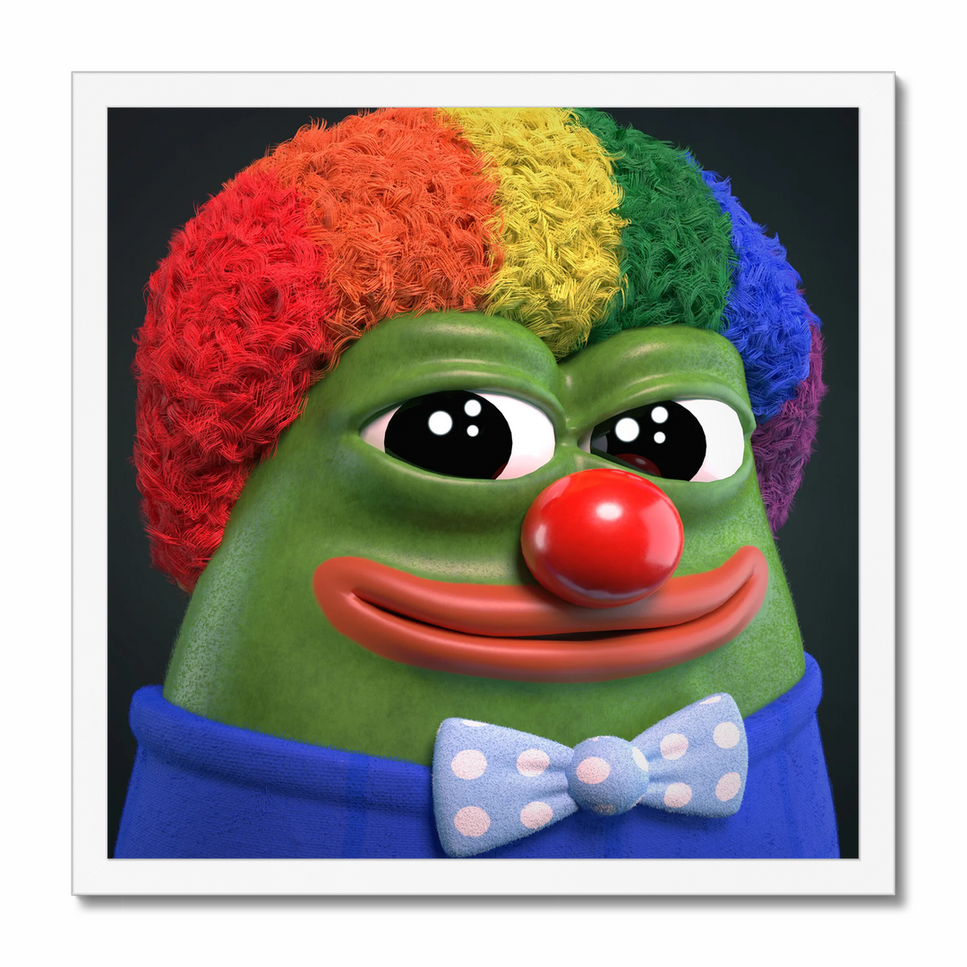 Rainbow Clown Pepe