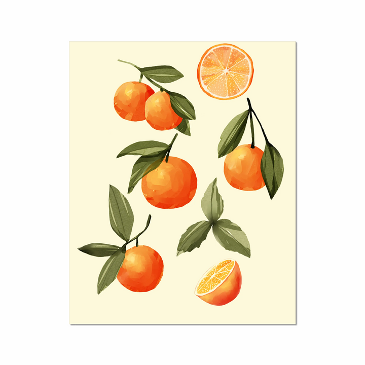 Oranges Print