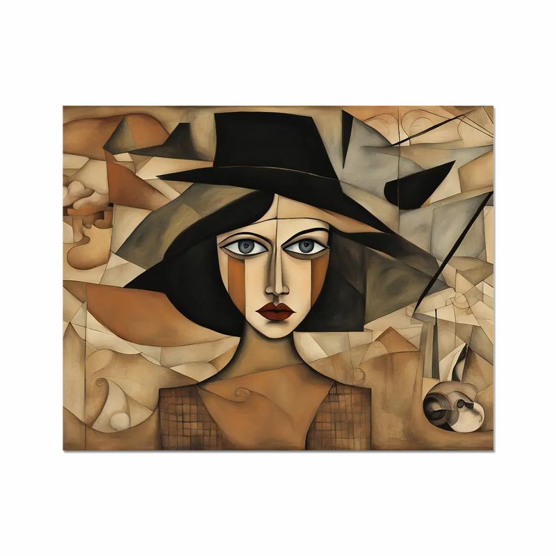 Woman with Hat #1