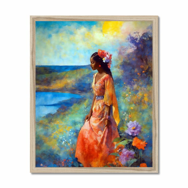 Sunset and Sea Art Print