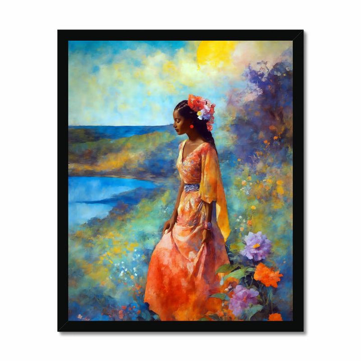 Sunset and Sea Art Print