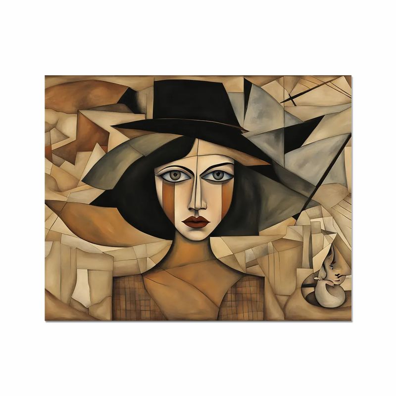 Woman with Hat #2